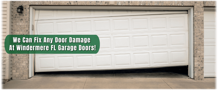 Garage Door Off Track In Windermere FL